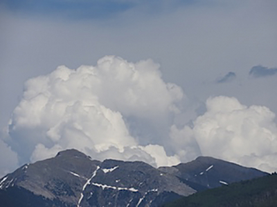 Taos Mountain June Snow