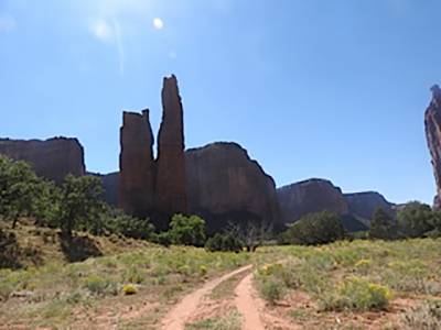 Spider Woman Rock - Canyon de Chelly