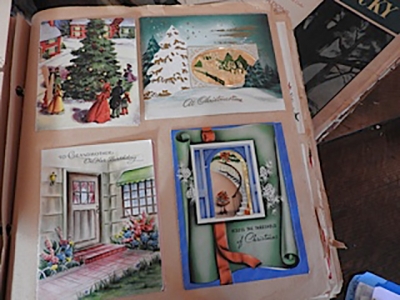 Christmas cards from the 1930’s