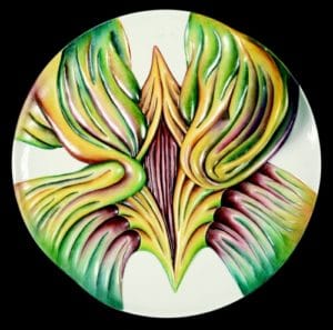 Judy Chicago (American, b. 1939). The Dinner Party (Mary Wollstonecraft place setting), 1974–79.