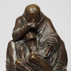 Sculpture: Käthe Kollwitz, Pietà (Mother with dead Son), 1937-1939, bronze