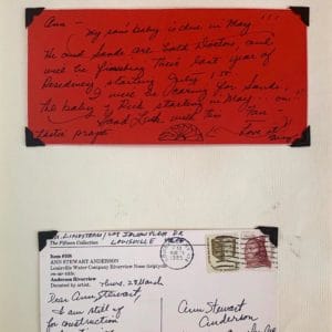 Visual documentation of Anderson’s artistic process during the making of the Hot Flash Fan