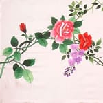 The Blue and White Bandana