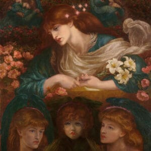Image of the Painting The Blessed Damozel