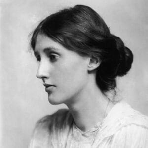 Photo of Virginia Woolf by George Charles Beresford