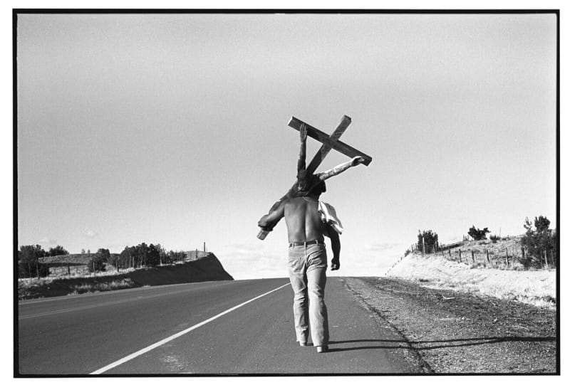 Holy Thursday Pilgrimage to Chimayo Nambe Road, NM