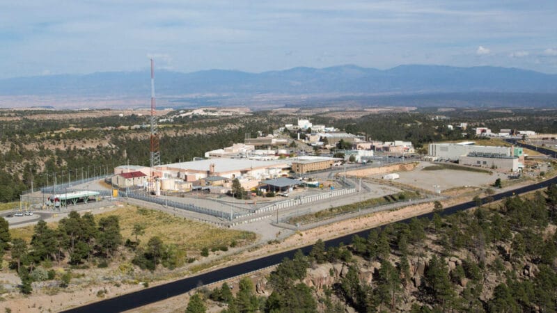 Photo of The Plutonium Facility at Los Alamos