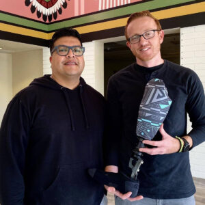 Photo of Duane Koyawena and Mike Kayser