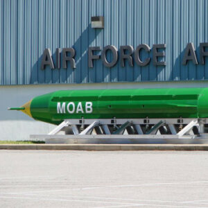 Photo of the "Mother of All Bombs"