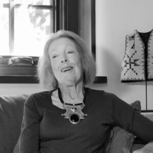 Still image of Sallie Bingham from video