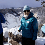 Sallie in Yellowstone