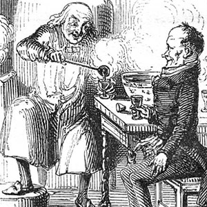 Scrooge and Bob Cratchit