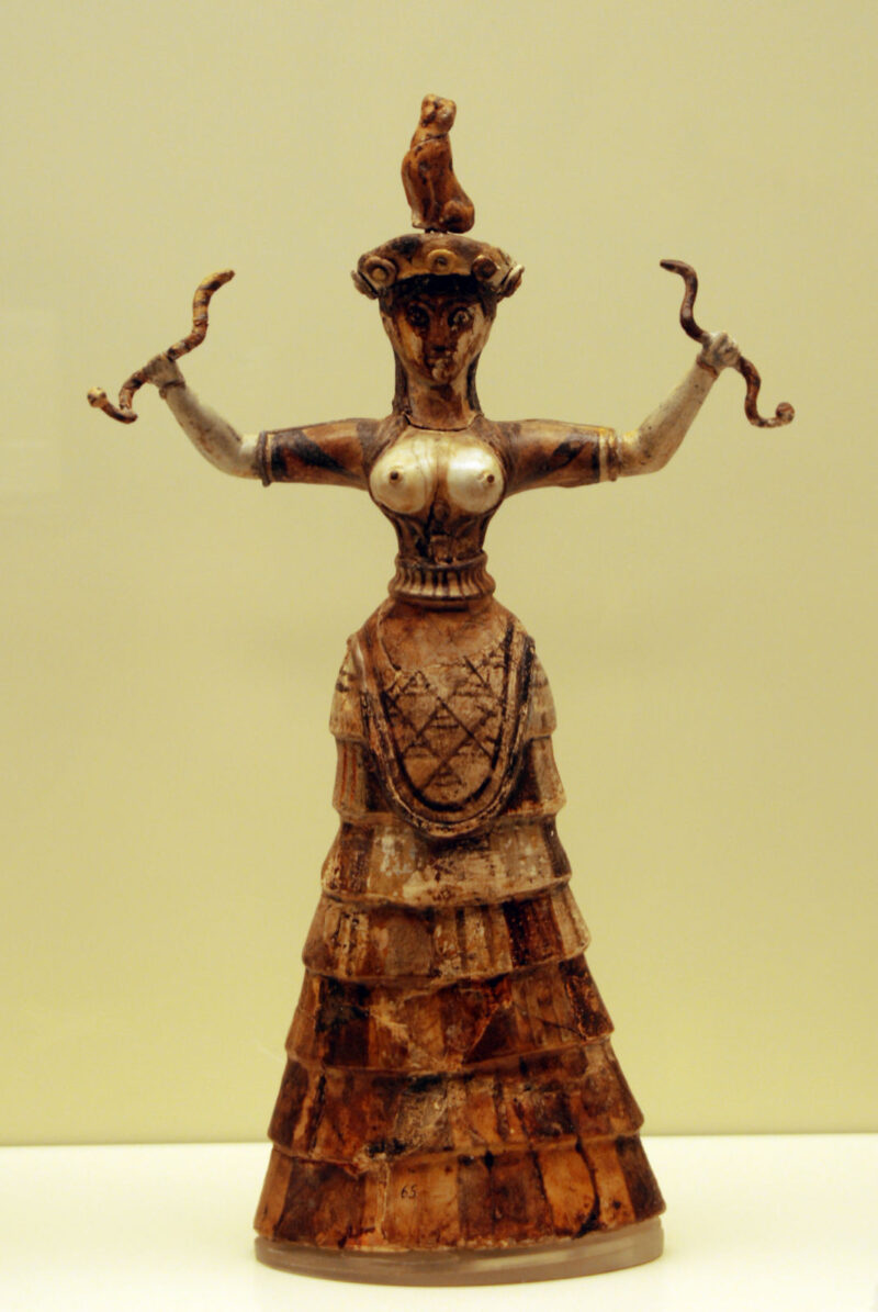 Photo of Snake Goddess - Heraklion Achaeological Museum