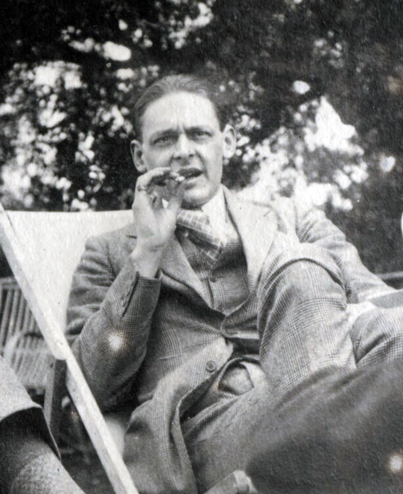 Photo of T.S. Eliot in 1923