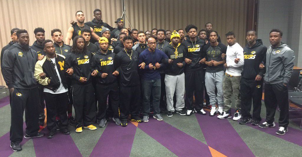 University of Missouri Football Team Protest