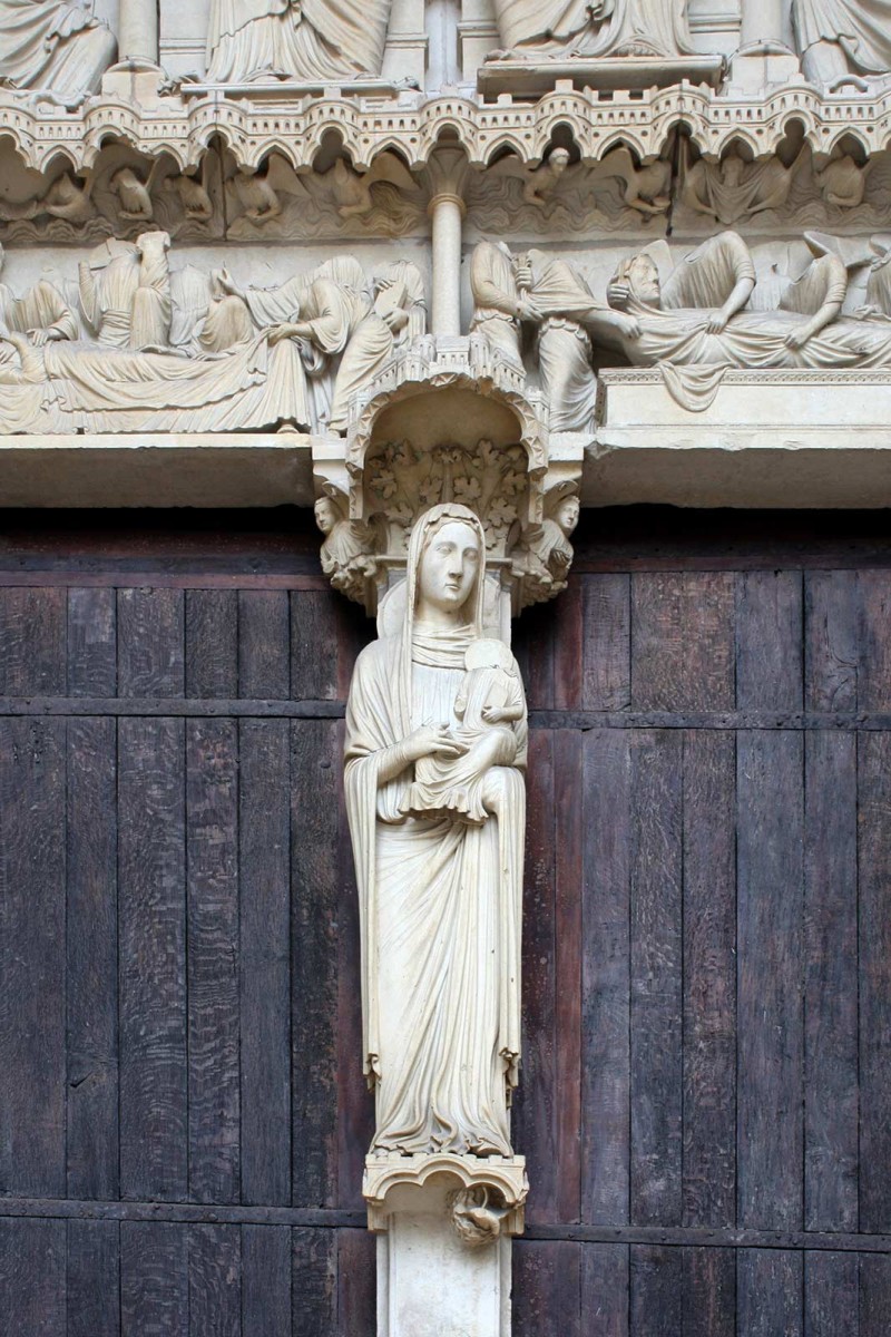 The Virgin Mary - Chartres Cathedral