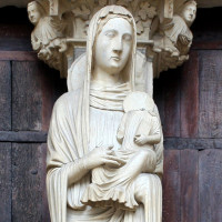 Chartres Cathedral - The Virgin Mary