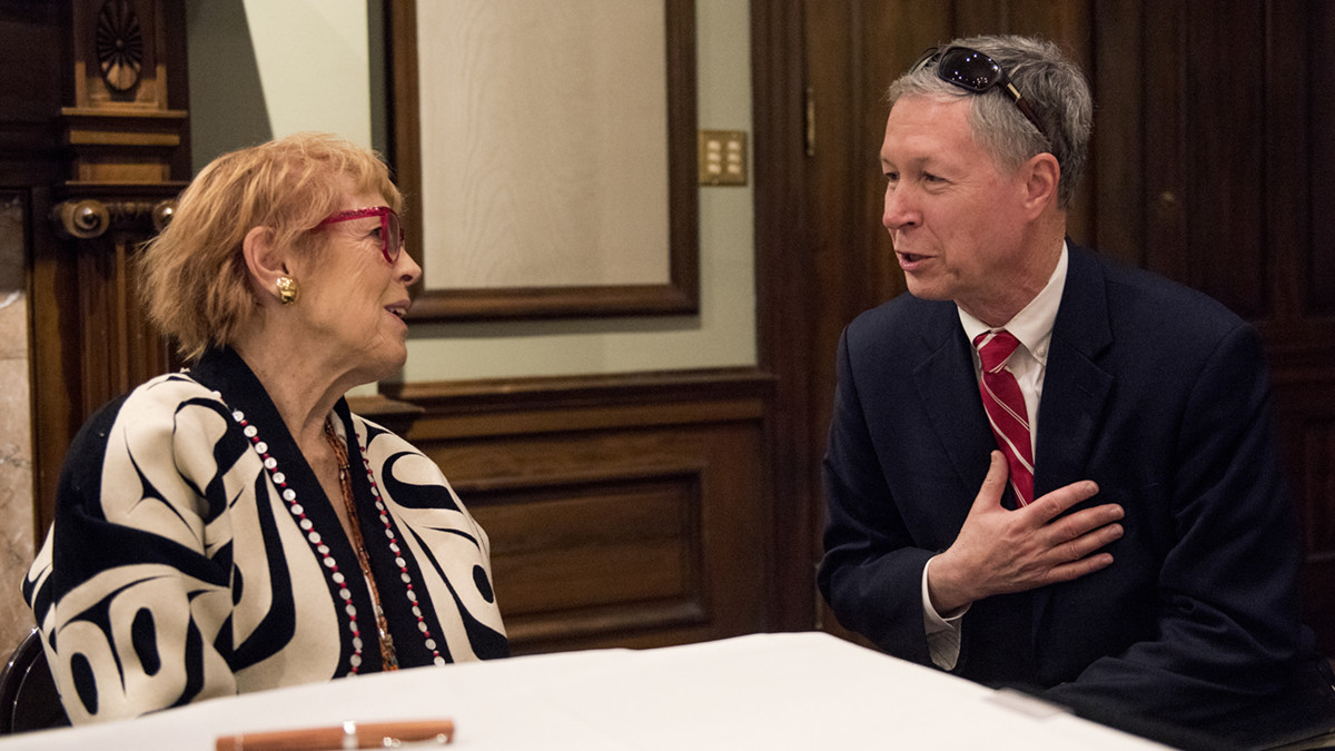 Sallie Bingham - Dr. David D. Lee