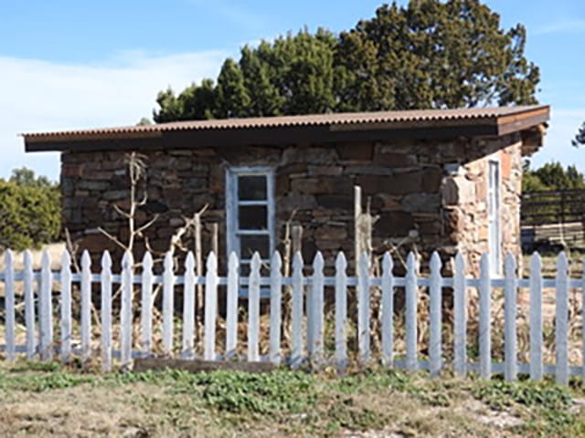 Apache Mesa Stone House, NM