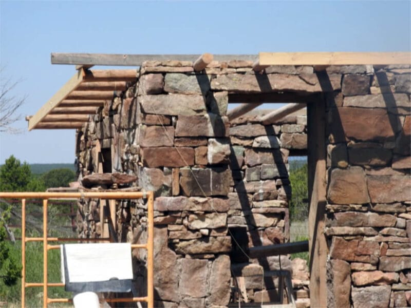 Construction at Apache Mesa Ranch 2012