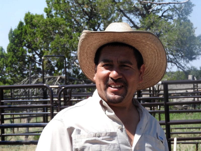 Crucial worker at South Pass Ranch