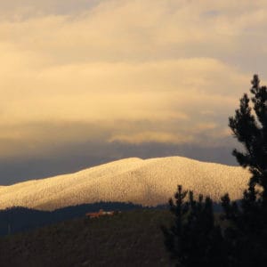 Photo of mountain in Santa Fe