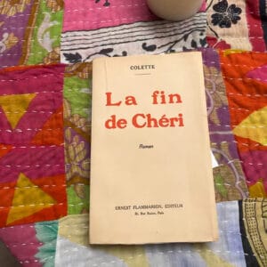 Photo of small book on a quilt