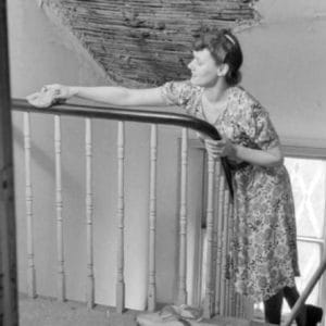 Photo of a British housewife in the 1930's