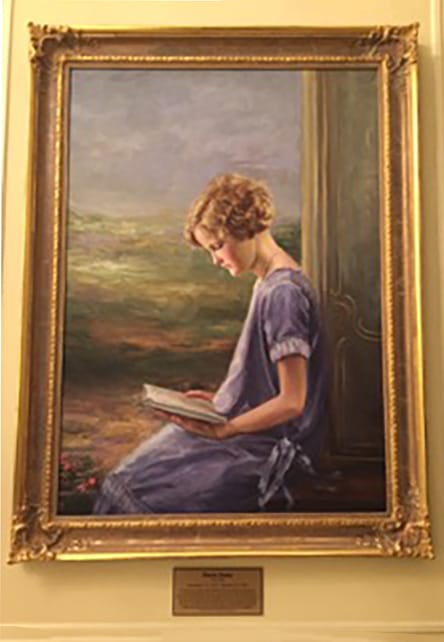 Doris Duke Reading (painting)