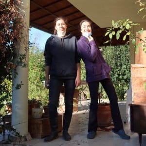 Photo of Duygu and Ozlem Ezer