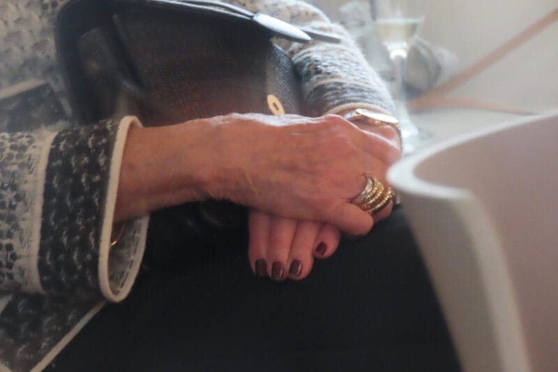 Photo of an elderly woman's hands