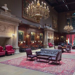 Photo of Harvard Hall at the Harvard Club, New York City