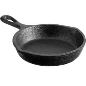 Photo of an iron skillet