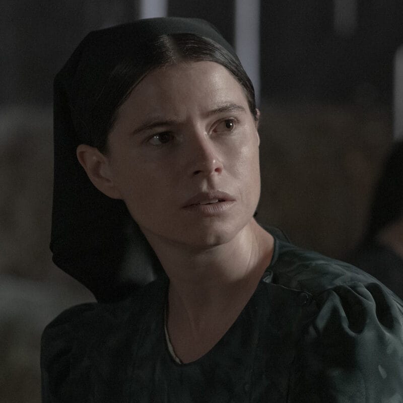 Publicity photo of Jessie Buckley in  Women Talking