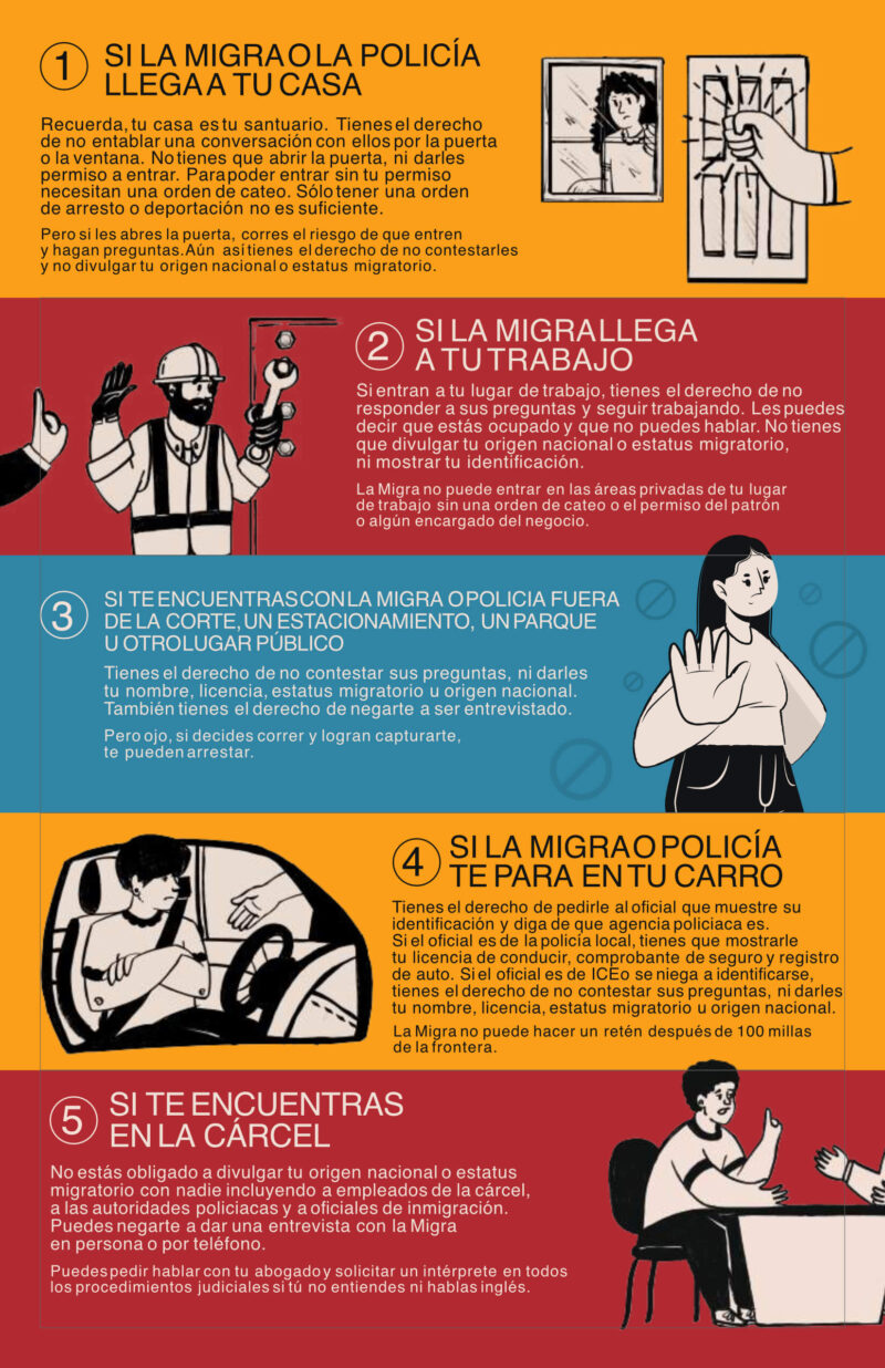Spanish version of 5 rights