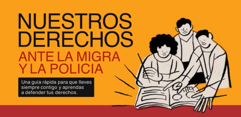 Spanish-language flyer