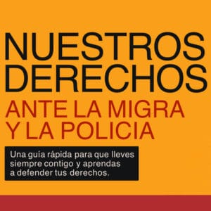 Spanish-language flyer