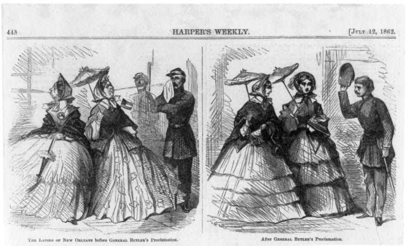 1862 cartoon from Harper's Weekly