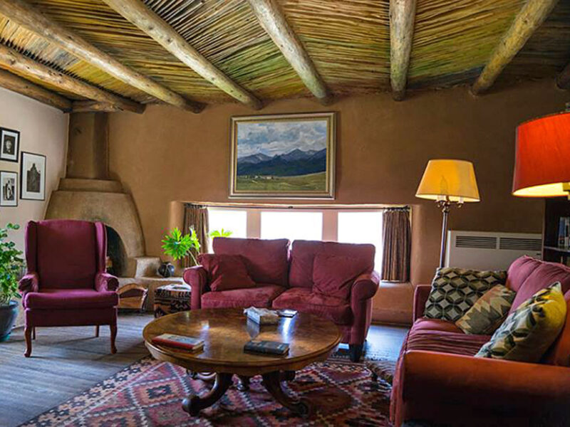 Photo of Mabel Dodge Luhan House living room
