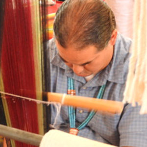Navajo Weaver - Santa Fe Indian Market