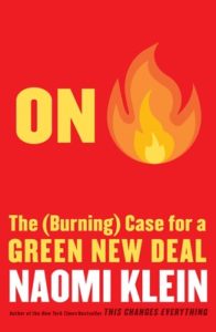 Cover of Naomi Klein's book On Fire