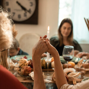 Photo of Thanksgiving dinner