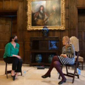 Photo of Kristen Costa and Sallie Bingham