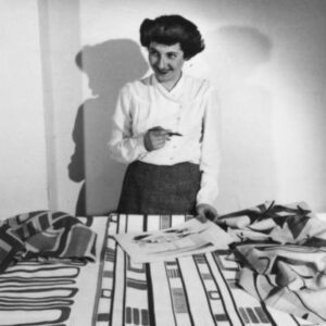 Photograph of Schnee with "Slits and Slats"