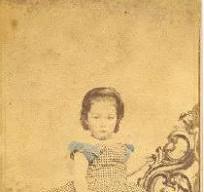A 19th century portrait of a Stiles child