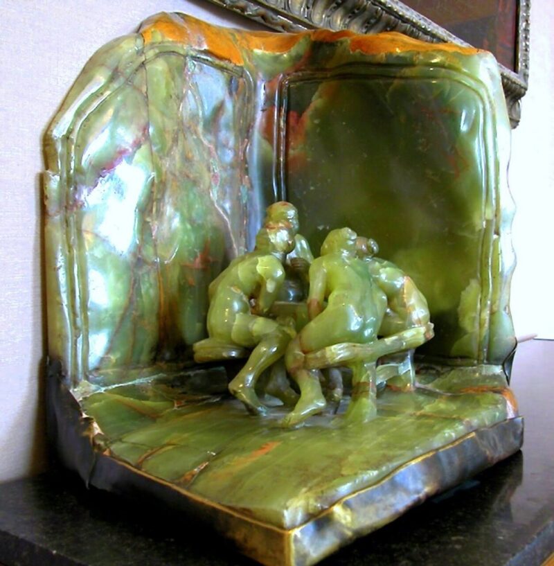 Sculpture by Camille Claudel: The Gossips or Women Chatting