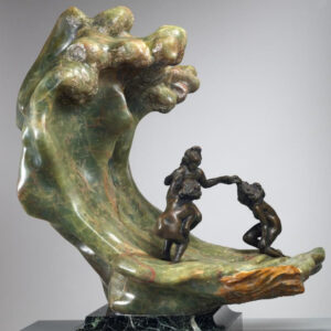 Sculpture by Camille Claudel: The Wave or The Bathers