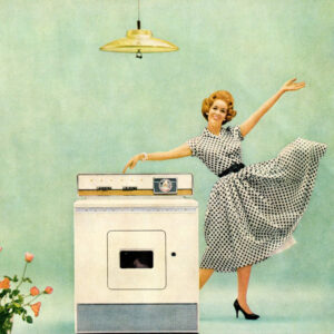Vintage Illustrated Maytag ad